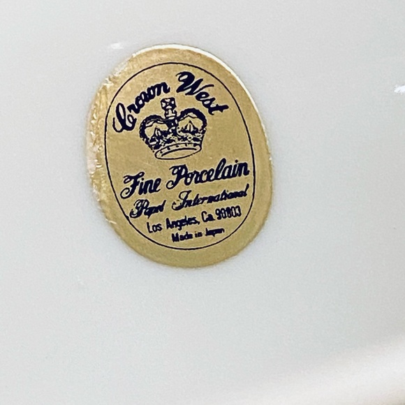 VTG 1960s Crown West Porcelain Floral Bell - Picture 11 of 11